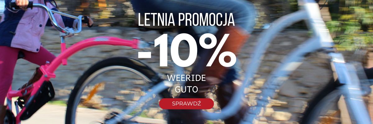 Promocja 10% na produkty WeeRide i Guto w sklepie Fitus.pl