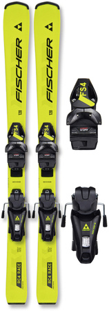 FISCHER 2025 NARTY DLA DZIECI juniorskie RC4 RACE JR + FS4 JRS A19423