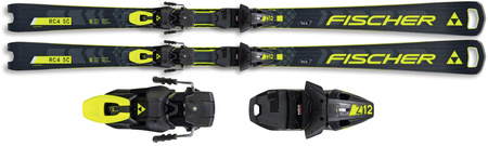 FISCHER 2025 NARTY ZJAZDOWE slalomowe RC4 WC SC MT + RC4 Z12 GW A06523