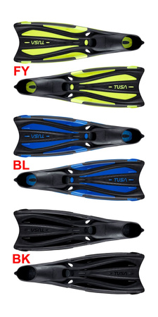 TUSA PŁETWY KALOSZOWE SOLLA FF'23 XS 36-37 BK