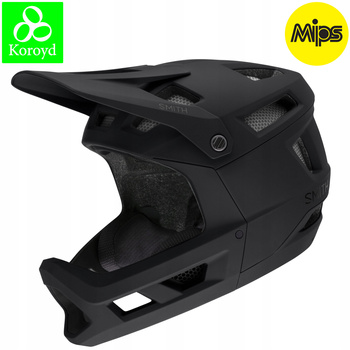 SMITH MAINLINE MIPS Kask Enduro BMX CZARNY (Matte Black 9RX)