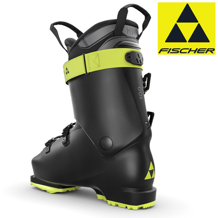 FISCHER 2025 BUTY NARCIARSKIE RC4 100 HV X BLACK/YELLOW U31523
