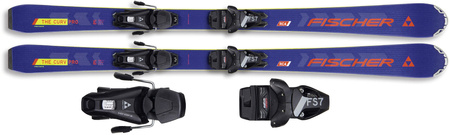 FISCHER 2024 NARTY DLA DZIECI juniorskie SPORTOWE THE CURV PRO JR + FS7 GW CA JRS A12523