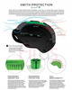 SMITH KASK na narty snowboard LIBERTY M 55-59