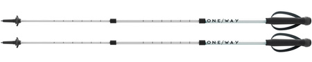 ONE WAY KIJE TREKKINGOWE MT AL 3 LITE teleskopowe ALUMINIUM Twist Lock 90-125