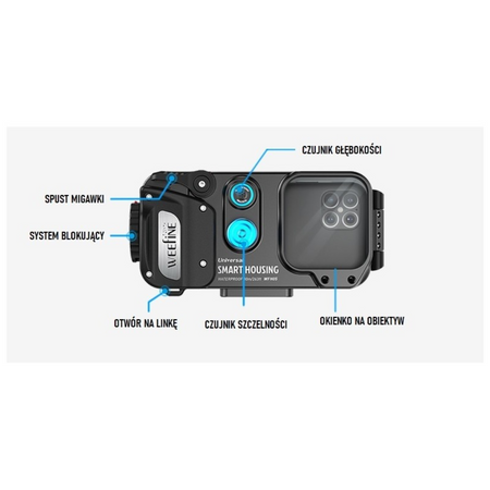 Weefine Obudowa podwodna dla smartfonów Smart Housing PRO 2023