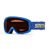 SMITH ZESTAW KASK na narty snowboard COMBO GLIDE JR + gogle SNOWDAY cobalt