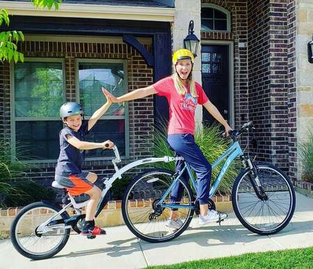 WEERIDE Przyczepka HOL Rower Doczepiany CO-PILOT biały W