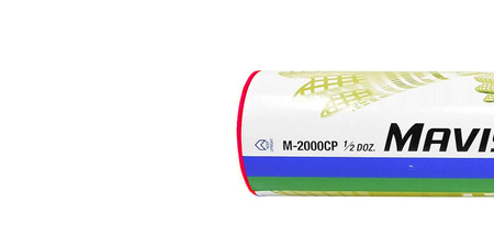 YONEX LOTKI BADMINTONOWE MAVIS 2000FY fast żółte SZYBKIE 6szt