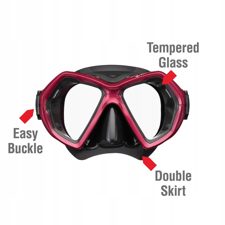 TUSA RT zestaw TRAVEL COMBO maska fajka snorkeling