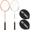 YONEX RAKIETA BADMINTONOWA B 4000 x2 + LOTKI x3