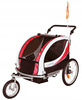 WÓZEK BIEGOWY Przyczepka GUTO DELUXE 2w1 + JOGGER