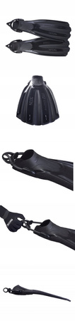 SEAC SUB PŁETWY PROPULSION S BUNGEE L/XL 43-46 BLK