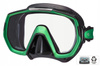 TUSA Maska Nurkowa FREEDOM ELITE M1003 QBEG zielono-czarna