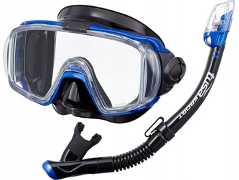 TUSA ZESTAW NURKOWY maska fajka VISIO UC-3125 QBMB