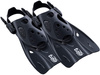 TUSA PŁETWY PASKOWE UF0103 regulowane M 35-42 BLK