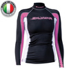 SALVIMAR RASH GUARD Oasi Long sleeve KOSZULKA UV/UPF 50+ damska black/pink 
