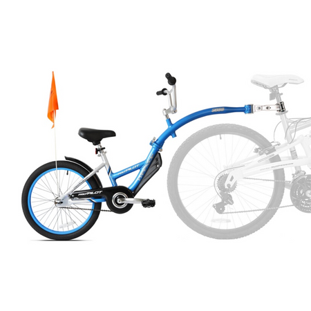 WEERIDE KAZAM Rower Doczepiany Dla Dziecka Hol CO-PILOT PRO ALUMINIUM blue