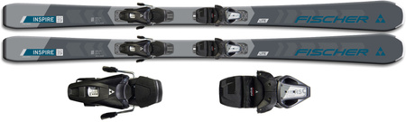 FISCHER 2025 NARTY ZJAZDOWE damskie INSPIRE LITE SLR PRO WS + RS9 GW A56524