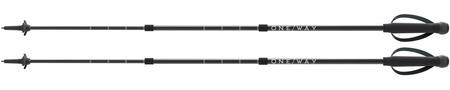 ONE WAY KIJE TREKKINGOWE MT AL 3 teleskopowe ALUMINIUM Twist Lock 115-145