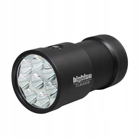 BIG BLUE LATARKA nurkowa TL8000P 10° 8xLED 20h HIT