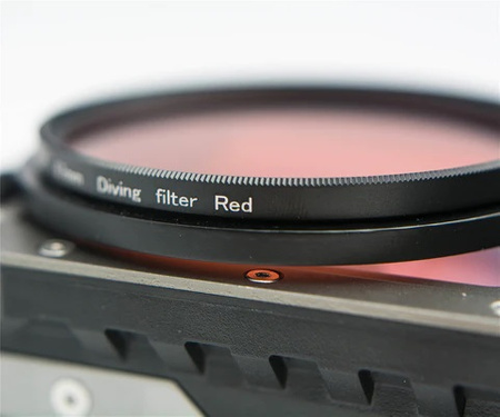 DIVEVOLK Filtr Czerwony 52mm 