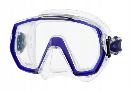 TUSA Maska Nurkowa FREEDOM ELITE M1003 CBL granatowo-bezbarwna