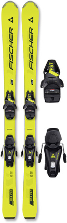 FISCHER 2024 NARTY DLA DZIECI juniorskie SPORTOWE RC4 PRO JR + FS7 GW CA JRS A12823