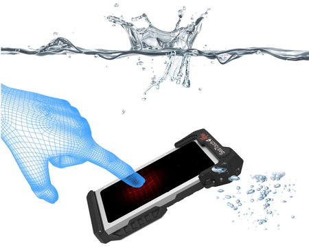 DIVEVOLK Podwodna obudowa do smartfona SeaTouch 4 Max - BIAŁA