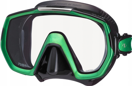 TUSA Maska Nurkowa FREEDOM ELITE M1003 QBEG zielono-czarna