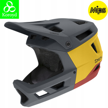 SMITH MAINLINE MIPS Kask Enduro BMX WIELOKOLOROWY (Matte Slate / Fools Gold / Terra)