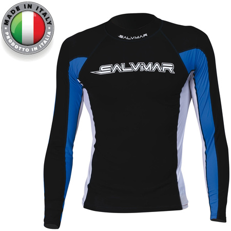 SALVIMAR RASH GUARD Oasi Long sleeve KOSZULKA UV/UPF 50+ męska black/blue