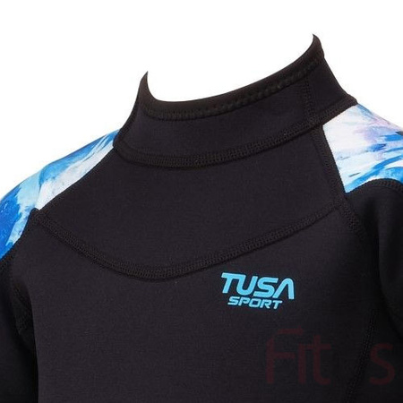 TUSA UA5308 BK PIANKA NURKOWA KRÓTKA SKAFANDER NEOPRENOWY 2,0 MM JUNIORSKA