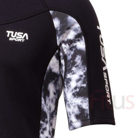 TUSA UA5306BK PIANKA NURKOWA KRÓTKA SKAFANDER NEOPRENOWY 2,0 MM MĘSKA