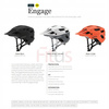 SMITH ENGAGE MIPS Kask Rowerowy z daszkiem MTB Czarny (matte black)