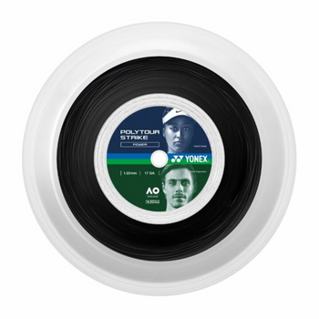 Yonex Poly Tour STRIKE 125 Szpula 200m Naciąg Czarny (Black)