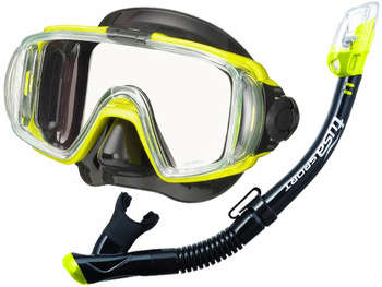 TUSA ZESTAW NURKOWY maska fajka VISIO UC3125 QBFY