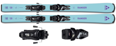 FISCHER 2025 NARTY DLA DZIECI juniorskie RANGER JR JRS + FS4 GW CA JRS A21324