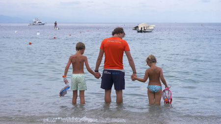 OCEAN REEF MASKA PEŁNOTWARZOWA ARIA JUNIOR biała XS