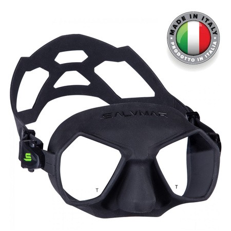 MASKA SALVIMAR HATHOR FREEDIVING ŁOWIECTWO black