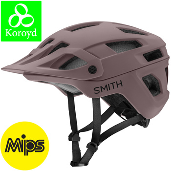SMITH ENGAGE 2 MIPS Kask Rowerowy z daszkiem MTB Różowy (matte rosewood 2UL)
