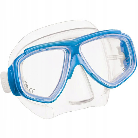 TUSA ZESTAW NURKOWY SPLENDIVE maska fajka snorkeling UC7519 FB niebieski