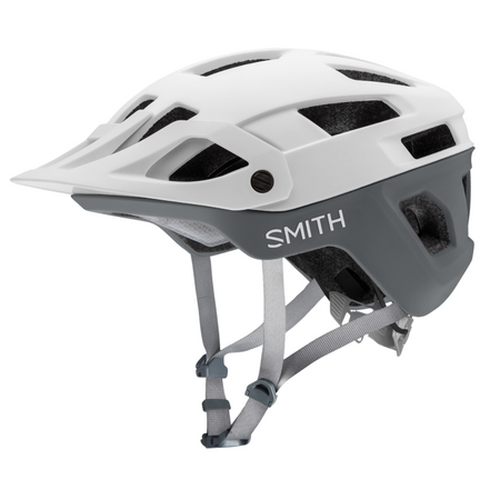 SMITH ENGAGE MIPS Kask Rowerowy z daszkiem MTB Biały (matte white-cement)
