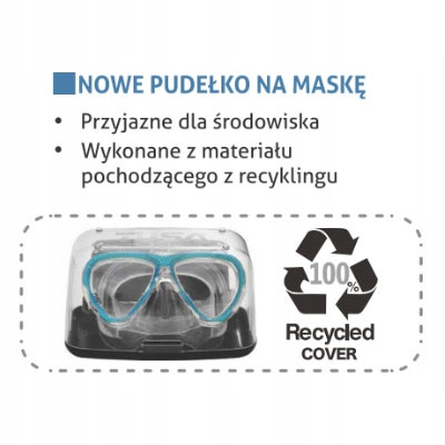 TUSA Maska Nurkowa FREEDOM ELITE M1003 BK czarno-bezbarwna