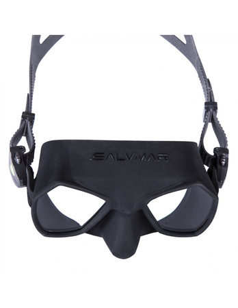 MASKA SALVIMAR HATHOR ANTIFOG GLASS FREEDIVING ŁOWIECTWO black