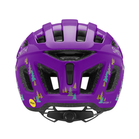 SMITH WILDER JR MIPS Kask Rowerowy z daszkiem Juniorski MTB Fioletowy (purple pines)