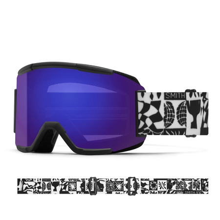Gogle SMITH SQUAD as meg f ChromaPOP Everyday Violet Mirror S2 + szyba S0 medium