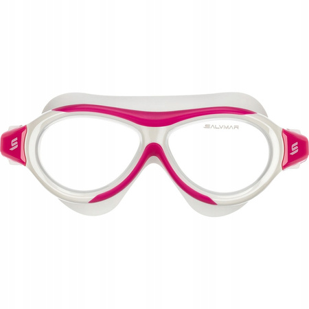 SALVIMAR FRIPP JR OKULARY PŁYWACKIE gogle do pływania juniorskie ANTIFOG UV Red - White
