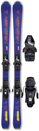 FISCHER 2024 NARTY DLA DZIECI juniorskie SPORTOWE THE CURV PRO JR + FS7 GW CA JRS A12523