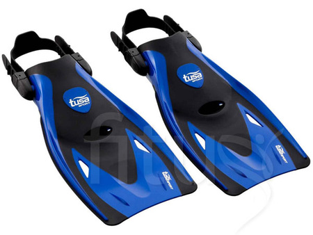 TUSA VISIO TRI-EX Maska Fajka Płetwy + TORBA Czarno-Niebieski